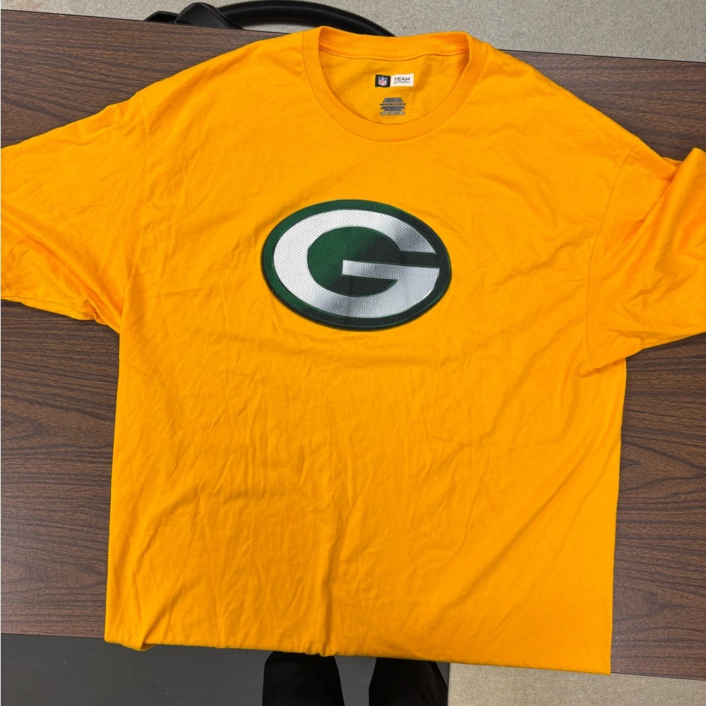 Men’s NFL Team Aparrel Green Bap Packer SL Shirt sz XXL 💯cotton